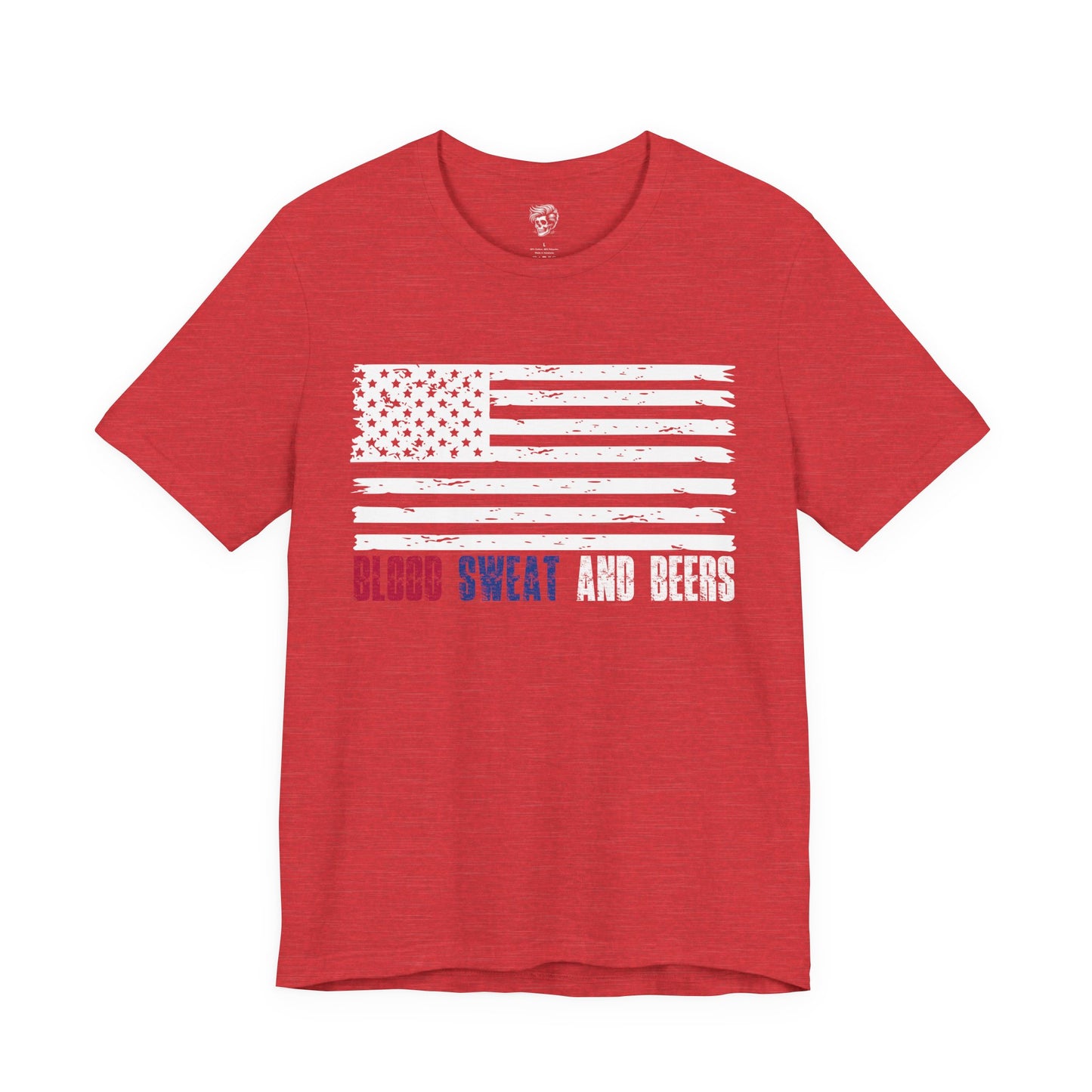 Blood, Sweat & Beers – American Worker Pride Tee