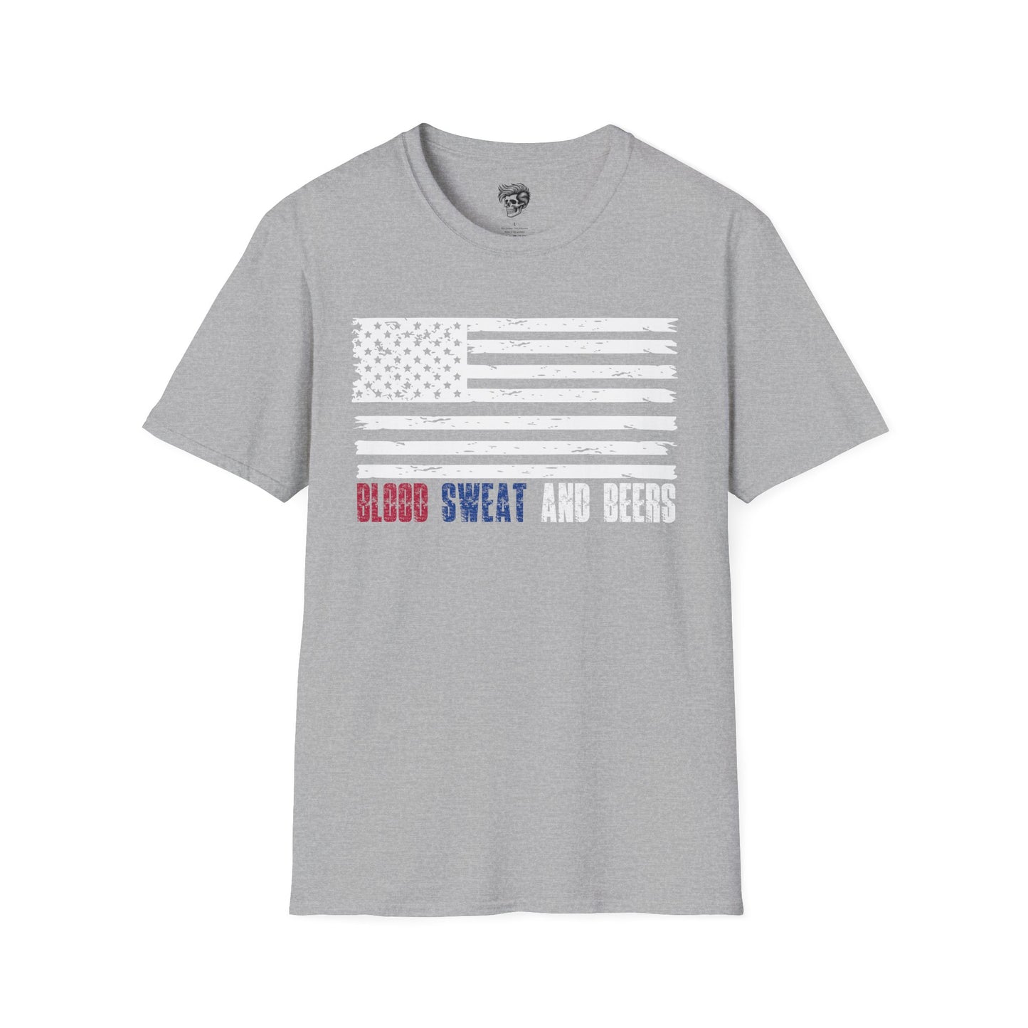 Blood, Sweat & Beers – American Worker Pride Tee