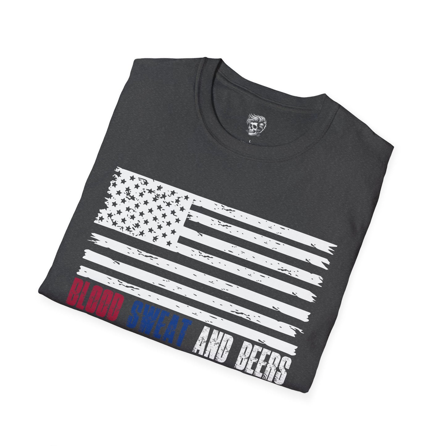 Blood, Sweat & Beers – American Worker Pride Tee